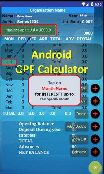 GPF Calculator