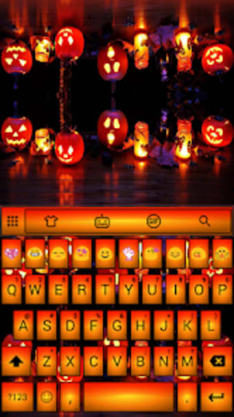 Emoji Keyboard Halloween Theme