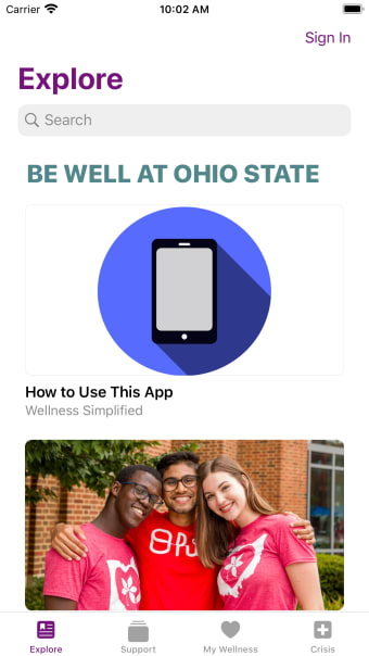 Ohio State: Wellness