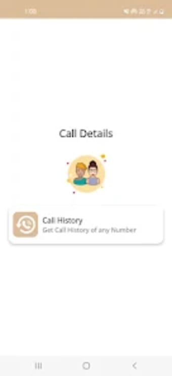 Call history : Any Number Data