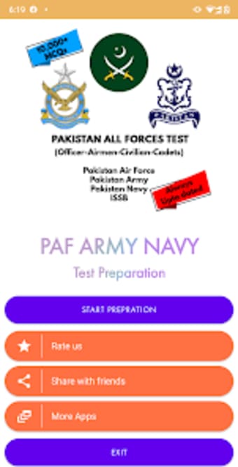 Pak Forces Test  PAF  ARMY