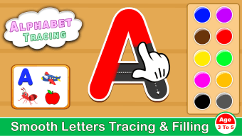 ABCD Tracing - Alphabet Letter Offline Learning