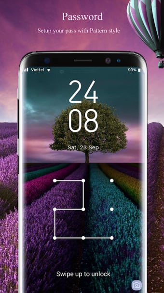 Lock screen for  Galaxy S8 edge