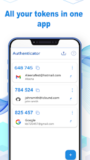 Authenticator App: Authkey