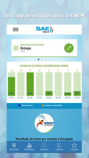 Questões ENEM - SAE Digital