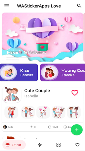 WAStickerApps Love Story Stickers