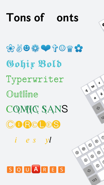 FontsX - Cool Symbols Keyboard