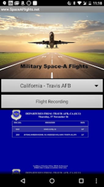 Military SpaceA Flights