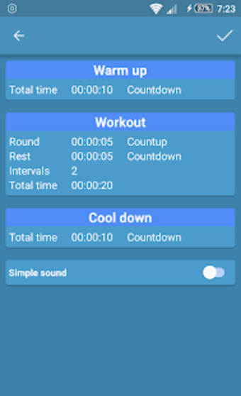 Analog Interval Stopwatch - hiit workout timer