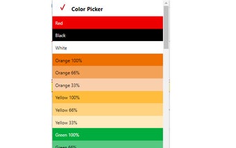 Verizon Color Palette