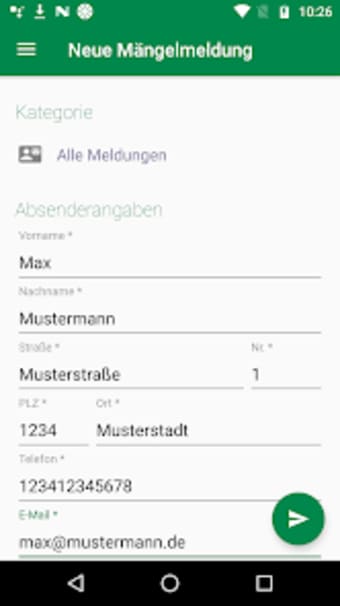 Melde-App Stadt Buchholz