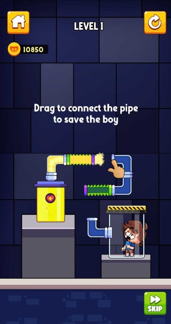 Huggy Water Pipe Puzzle