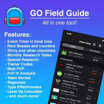 GO Field Guide Events Raids