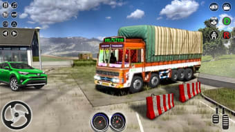 Real Indian Cargo Truck Driver