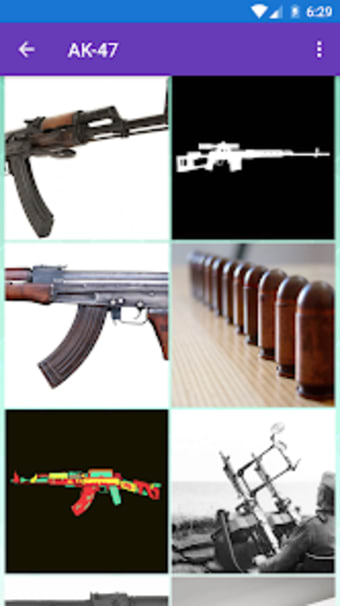 AK-47 Gun Rifle Weapons Wal