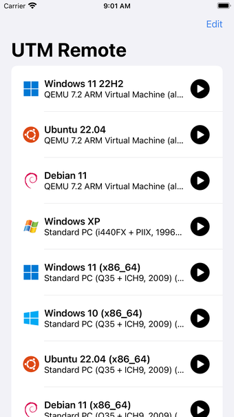 UTM Remote Virtual Machines