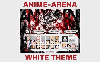 Anime Arena White Theme