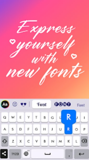 Fonts  Emojis Keyboard