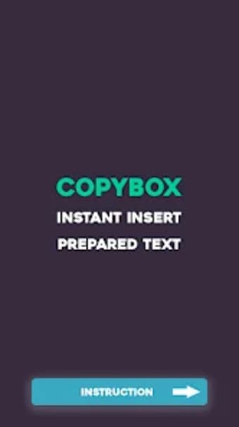 CopyBox - clipboard notes