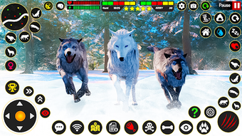 Wild Wolf Family Simulator