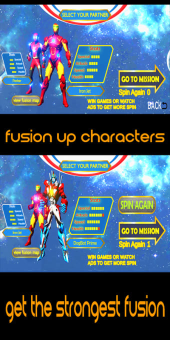 Ultra Hero Warrior Fusion