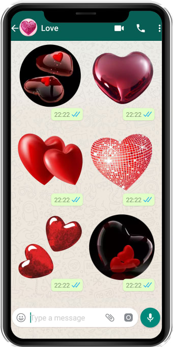 WAStickerApps love stickers and romantic stickers