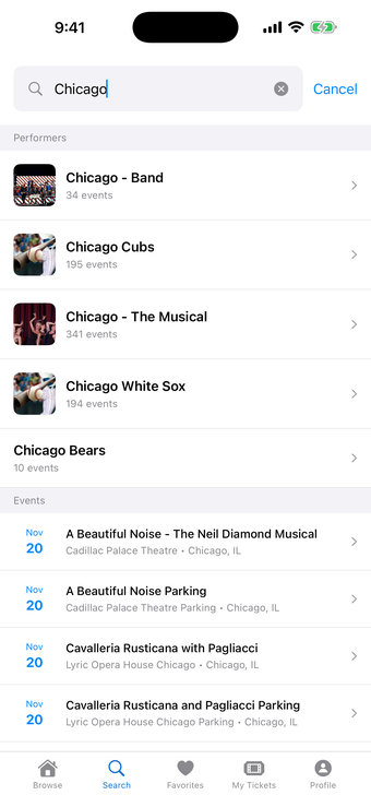 GoTickets - Event Tickets for iPhone - Download