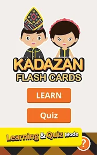 Kadazan Flash Card