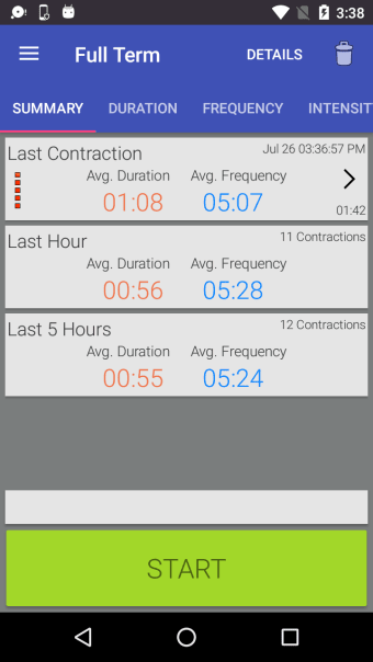 Full Term - Contraction Timer