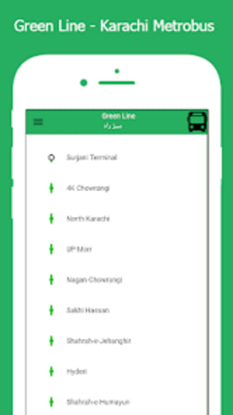 Green Line - Karachi Metrobus