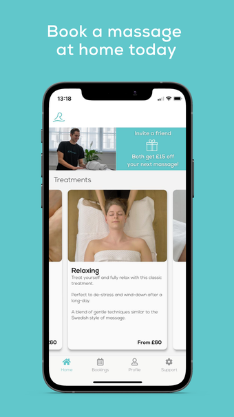 Relaxgo - Massage at home