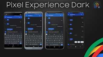Pixel Experience Theme Dark for LG G7