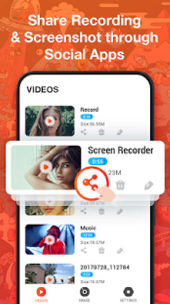 Screen Recorder for Game Video Call Screenshots