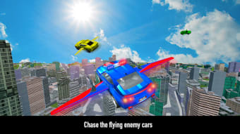 Flying Police Robot Car Transform: Flying Car Game