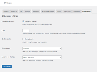 Gift Wrapping for WooCommerce