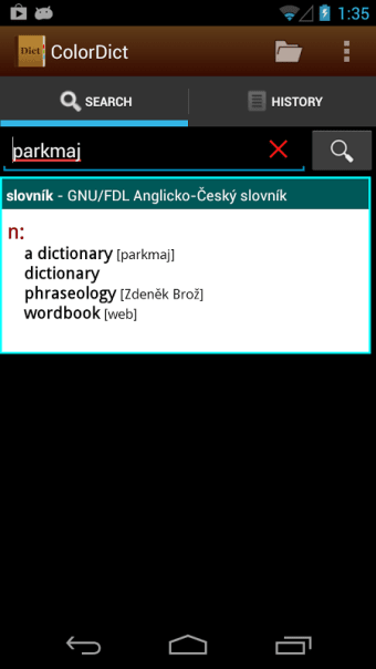 DictData English Thesaurus