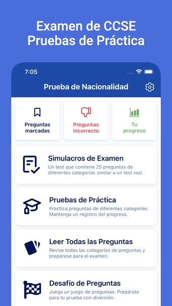 Examen CCSE Nacionalidad