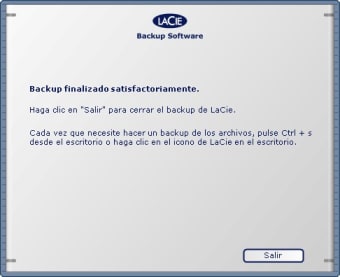 LaCie 1-Click Backup