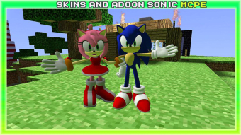Skins Sonic for Minecraft