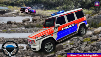 Offroad Police Car Chase Game