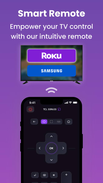 TV Remote for Roku: SamSmartTV