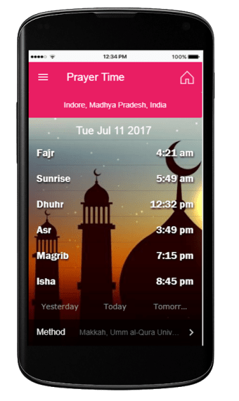 Azan Time - Prayer Time (Islamic Namaz Times)