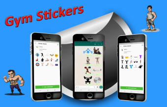 Gym Stickers for WAStickerApps