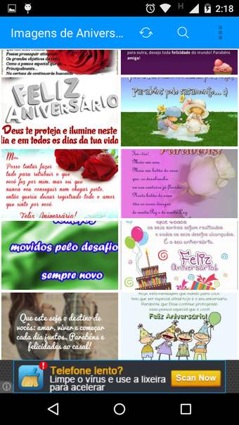 Imagens Frases de Aniversario