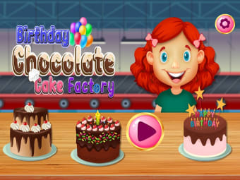 Chocolate Cake Factory Game