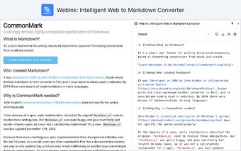 WebInk: Intelligent Web to Markdown Converter