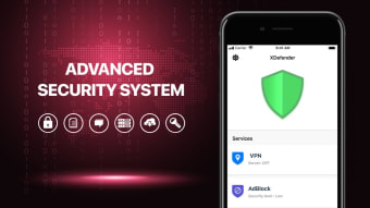 XDefender: mobile security app