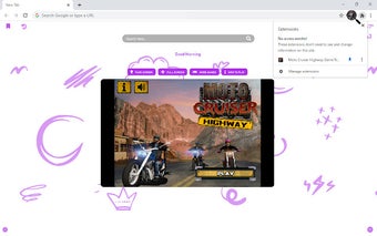 Moto Cruiser Highway Game New Tab