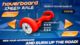 Hoverboard Speed Race