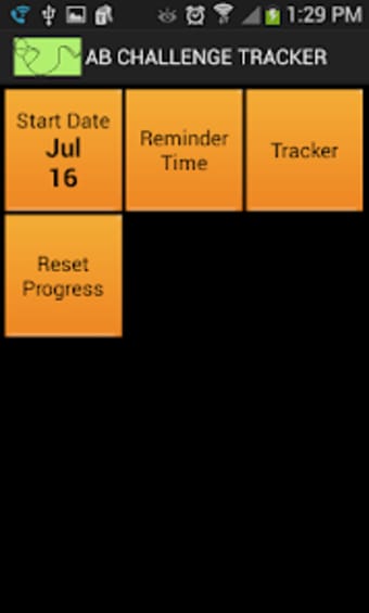 30-Day Ab Challenge Tracker